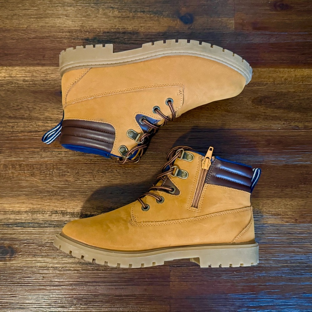 Nautica Bowenswarf Casual High Unisex Kids Youth - Size 4Y - Timberland Style